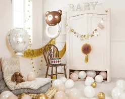 DIY Gold Oh Baby Icon Banner 8ft