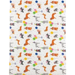 Dog Birthday Party Paper Table Runner 10ft