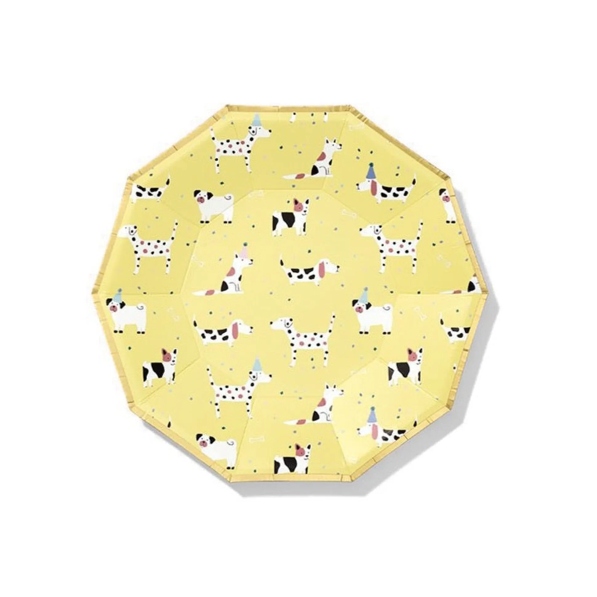 Dog Pawty Dessert Plates