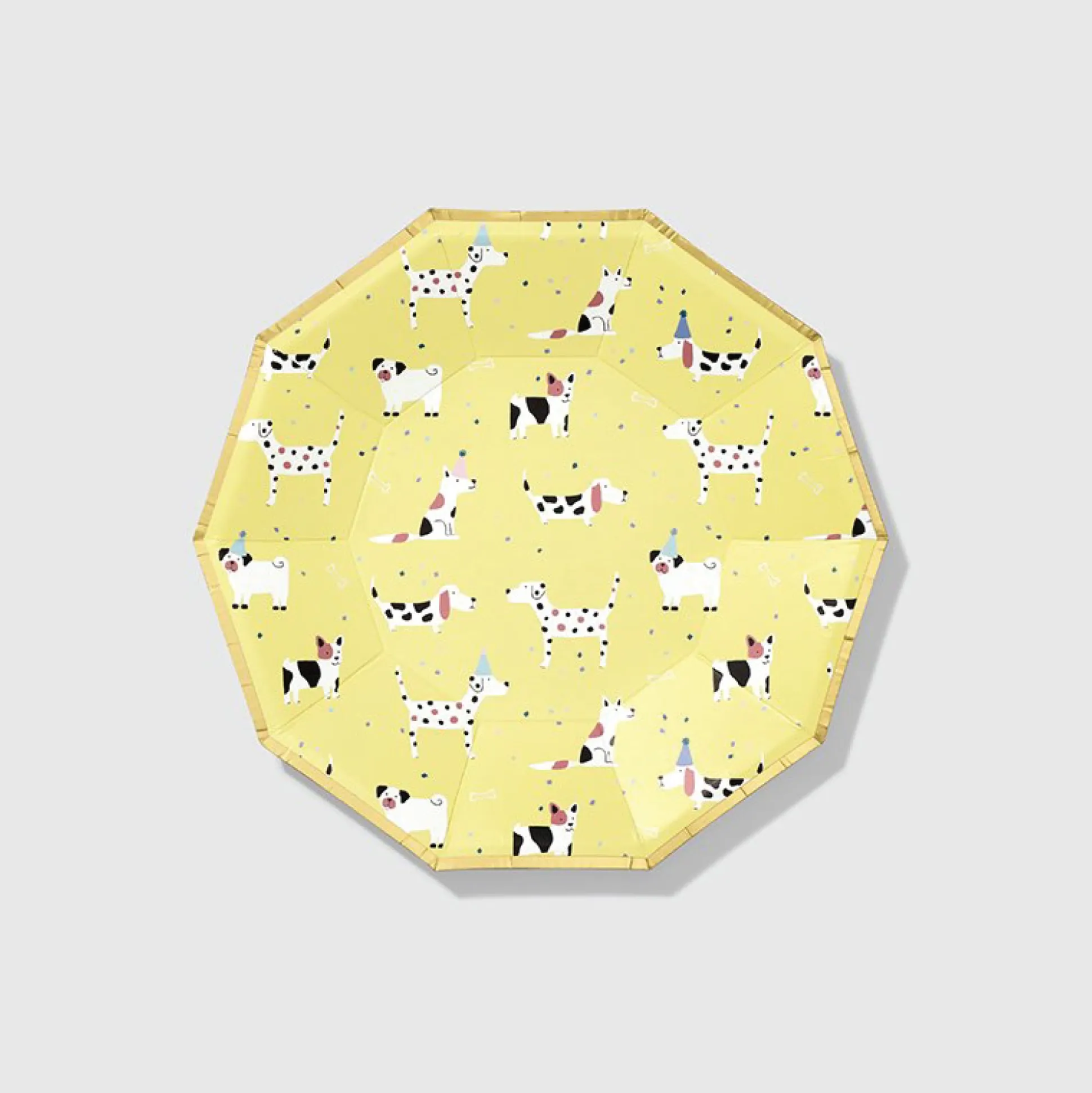 Dog Pawty Dessert Plates