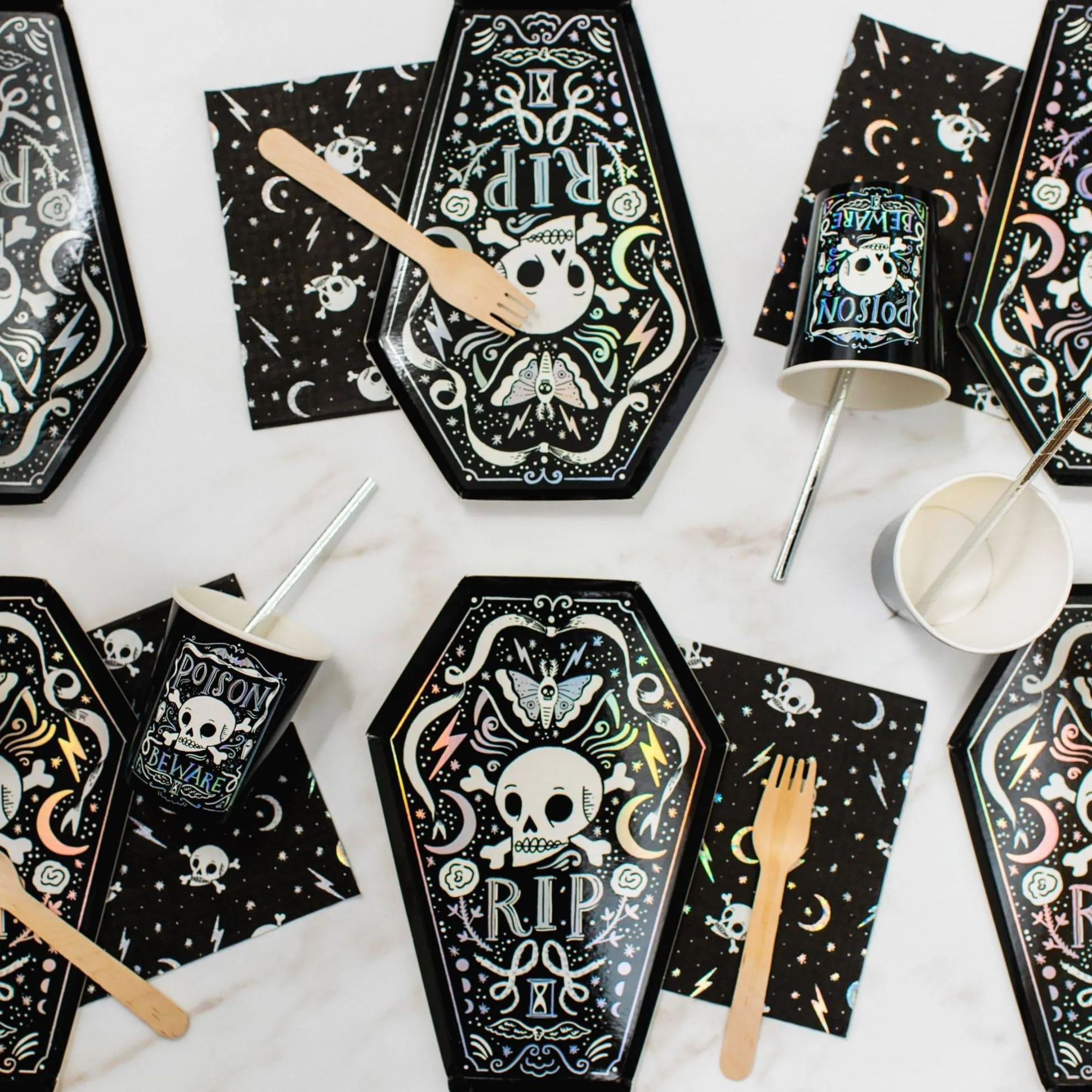 Doomsday Halloween Lunch Plates 8ct