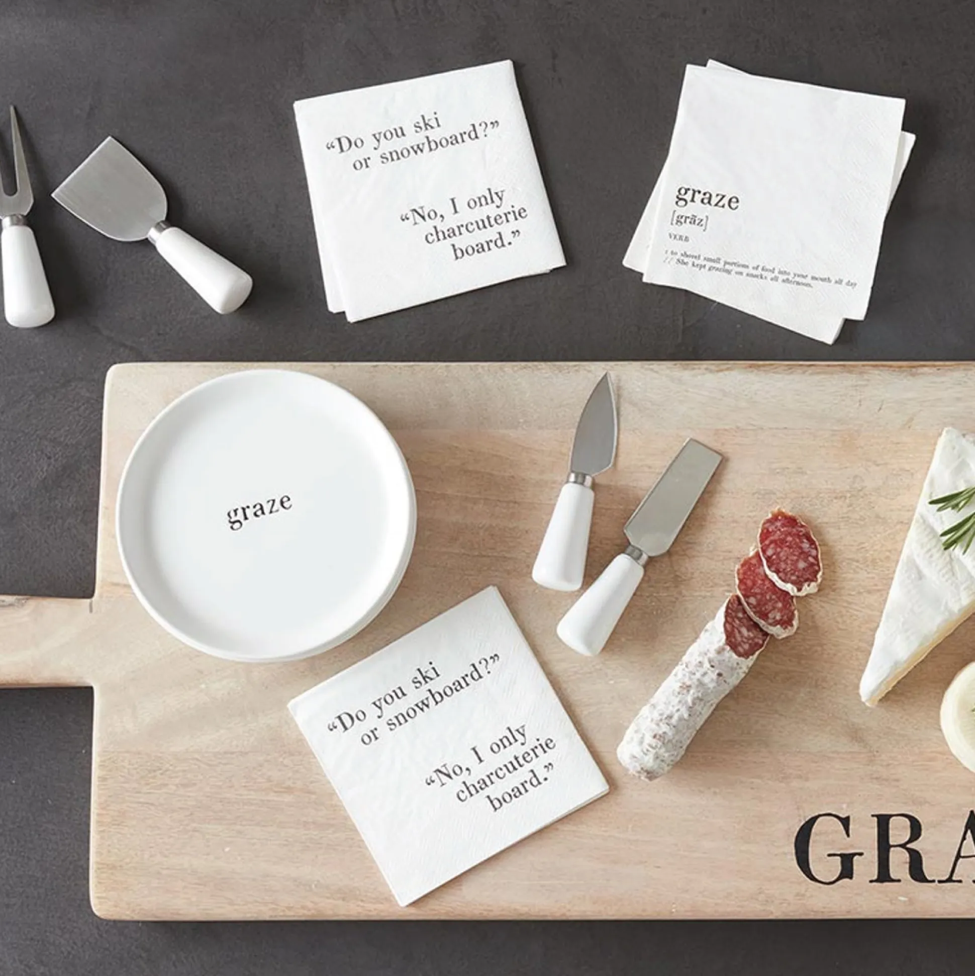 Do You Ski? Charcuterie Dessert Napkins 20ct