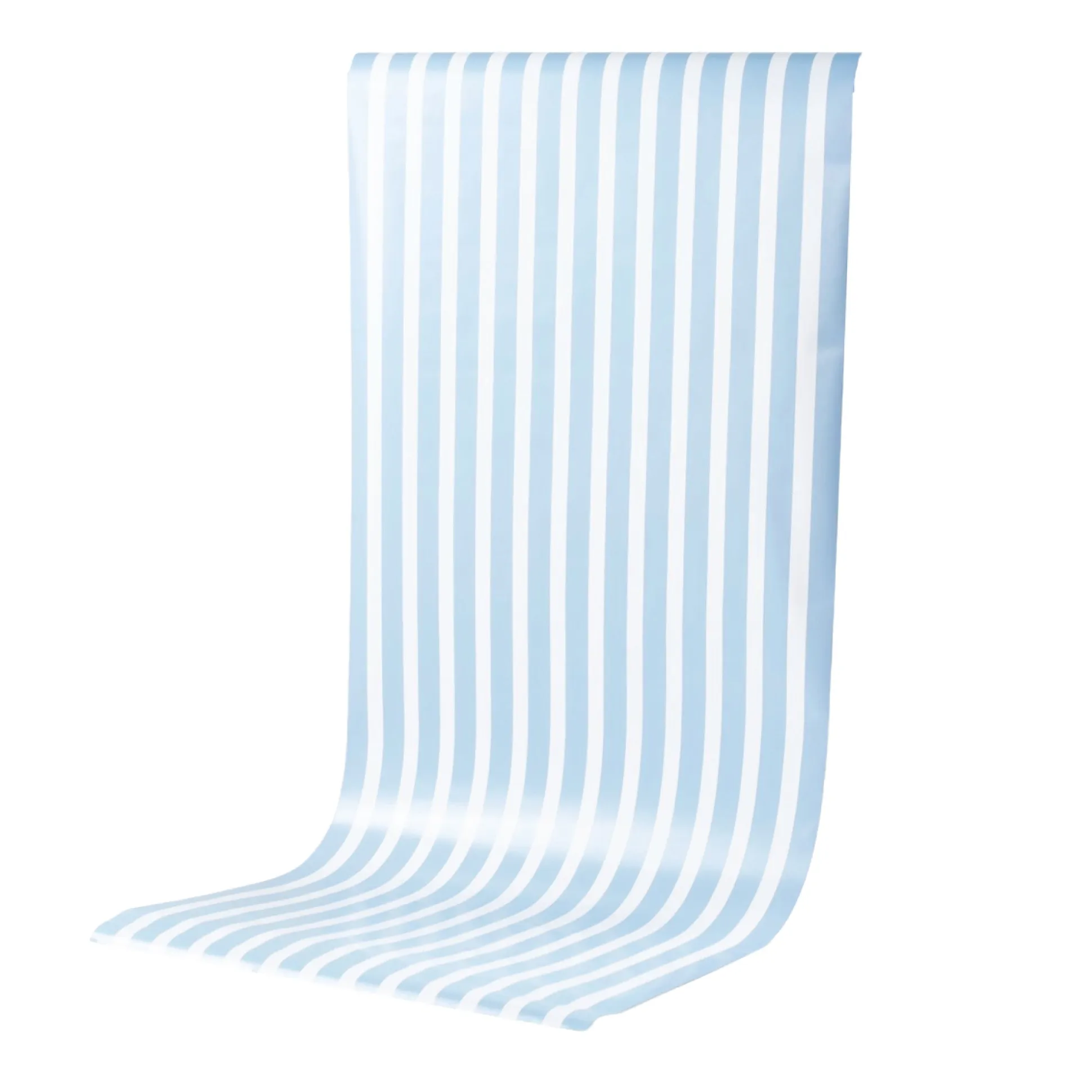 Dusty Blue Striped Table Runner 10ft
