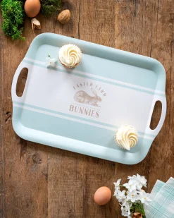 Easter Farm Reusable Bamboo Serving Tray 1ct
