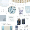 Eat. Drink. Beach. Dessert Napkins 20ct