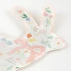 Elegant Floral Bunny Lunch Plates 8ct