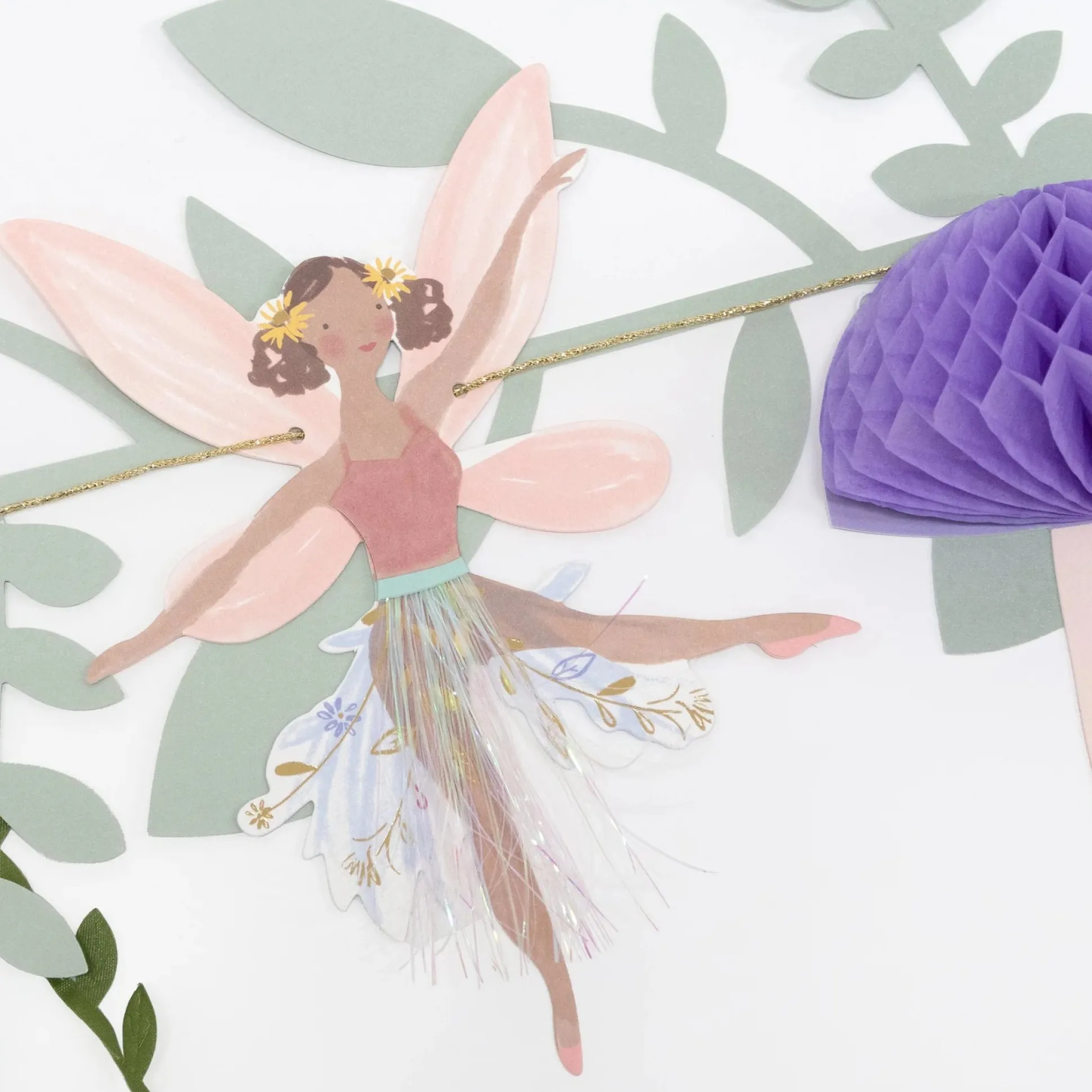 Fairy Party Garland 6ft