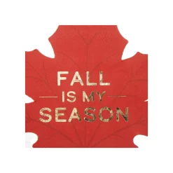 Fall is My Season Leaf Dessert Napkins 20ct
