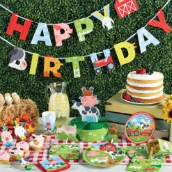 Farm Animals Lunch Plates 8ct