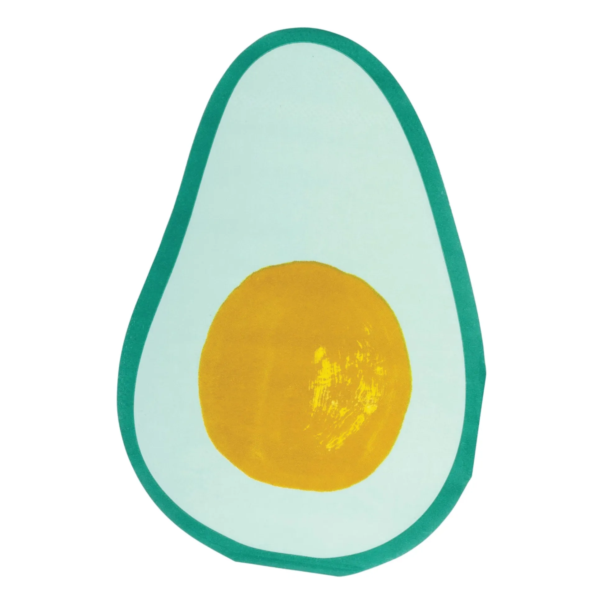 Fiesta Avocado Shaped Guest Towels 24ct