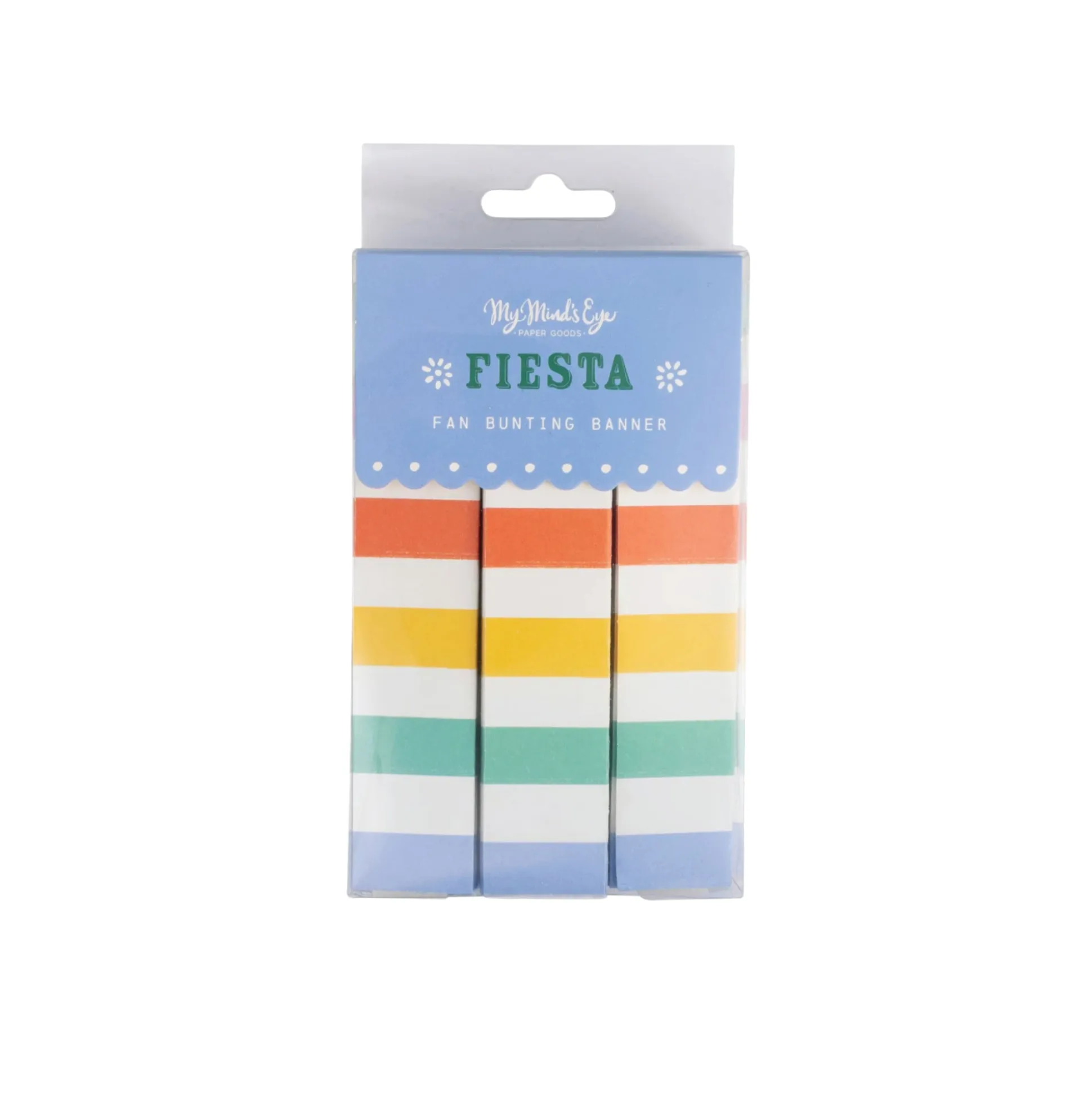 Fiesta Fan Bunting Banner 7ft