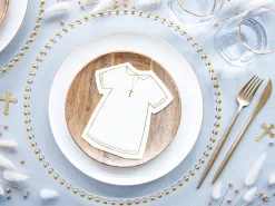 First Communion Alb Dessert Napkins 20ct