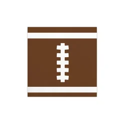 Football Dessert Napkins 20ct