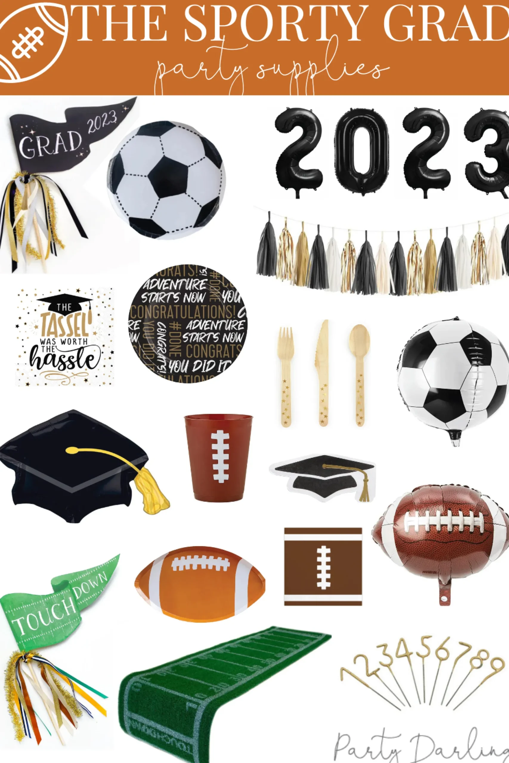 Football Shape Balloon 18in