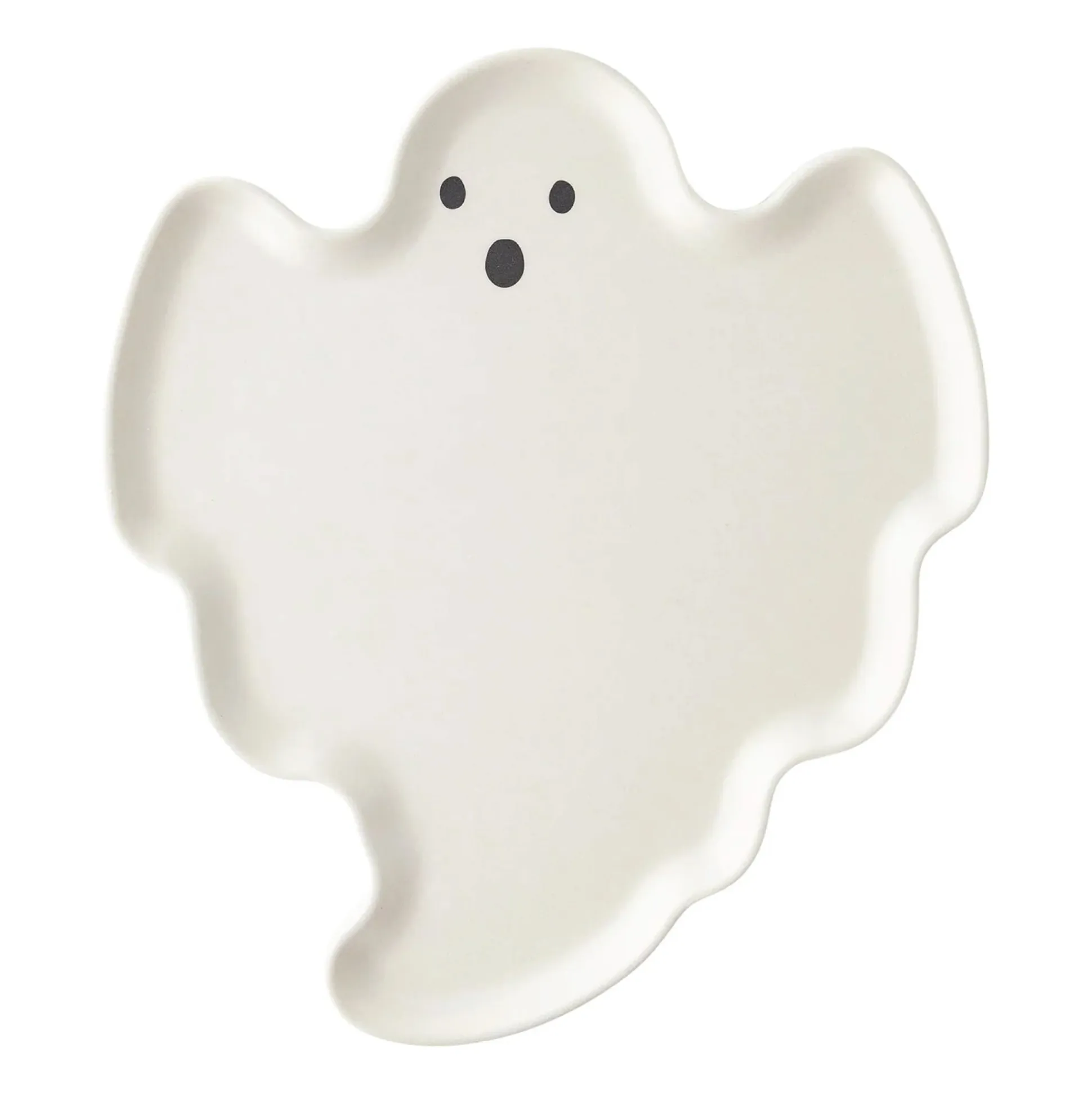 Ghost Bamboo Dessert Plates 4ct