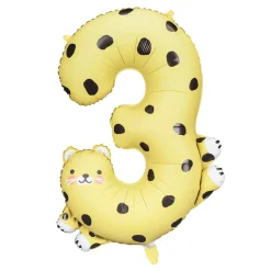 Giant Animals Number Balloon 1-9