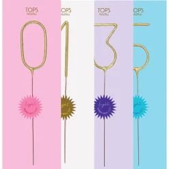 Giant Gold Number Sparkler 0-9