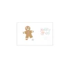 Gingerbread Man Temporary Tattoos 2ct