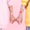 Girl Power Icon Temporary Tattoos 14ct