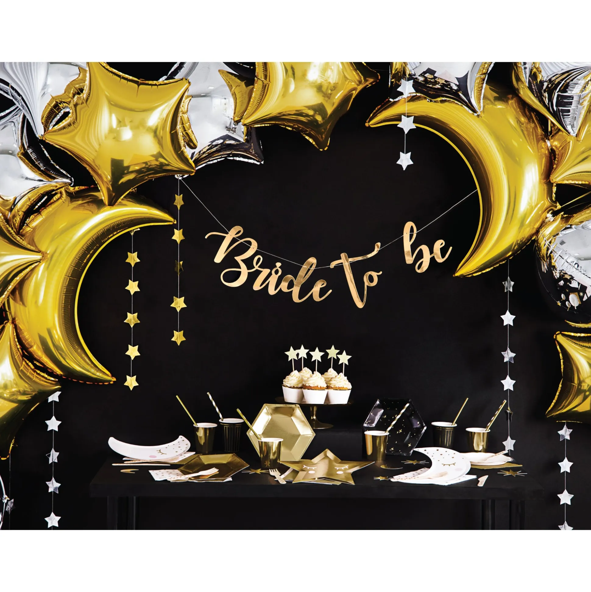 Gold Bride to be Banner 2.5ft