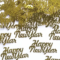 Gold Happy New Year Confetti Pack .105oz