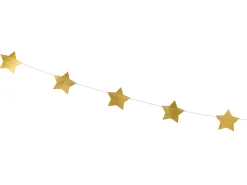 Gold Star Garland 12'