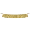 Gold Tinsel Fringe Garland 4.5ft