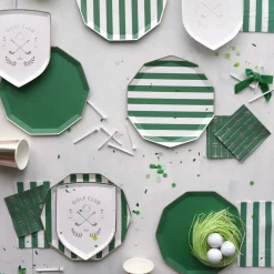 Golf Club Dessert Plates 8ct