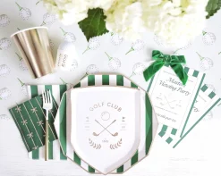 Golf Club Dessert Plates 8ct