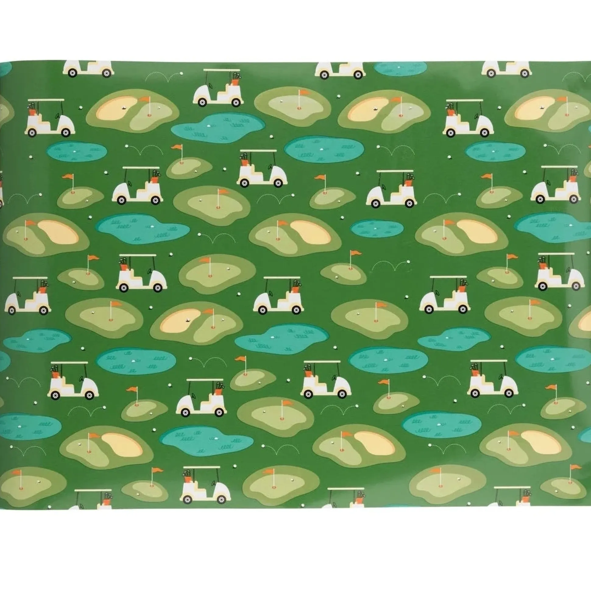 Golf Paper Table Runner 10ft