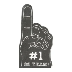 Go Team #1 Foam Finger Lunch Napkins 24ct