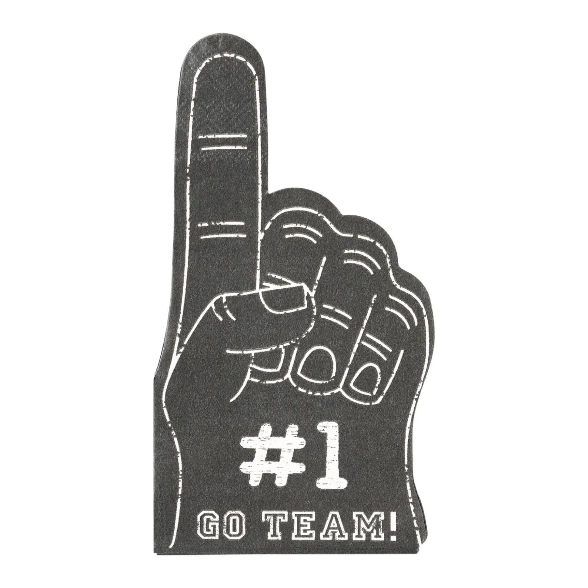 Go Team #1 Foam Finger Lunch Napkins 24ct