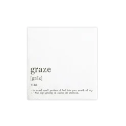 Graze Dessert Napkins 20ct