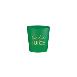Green Birdie Juice Plastic Shot Cups 10ct