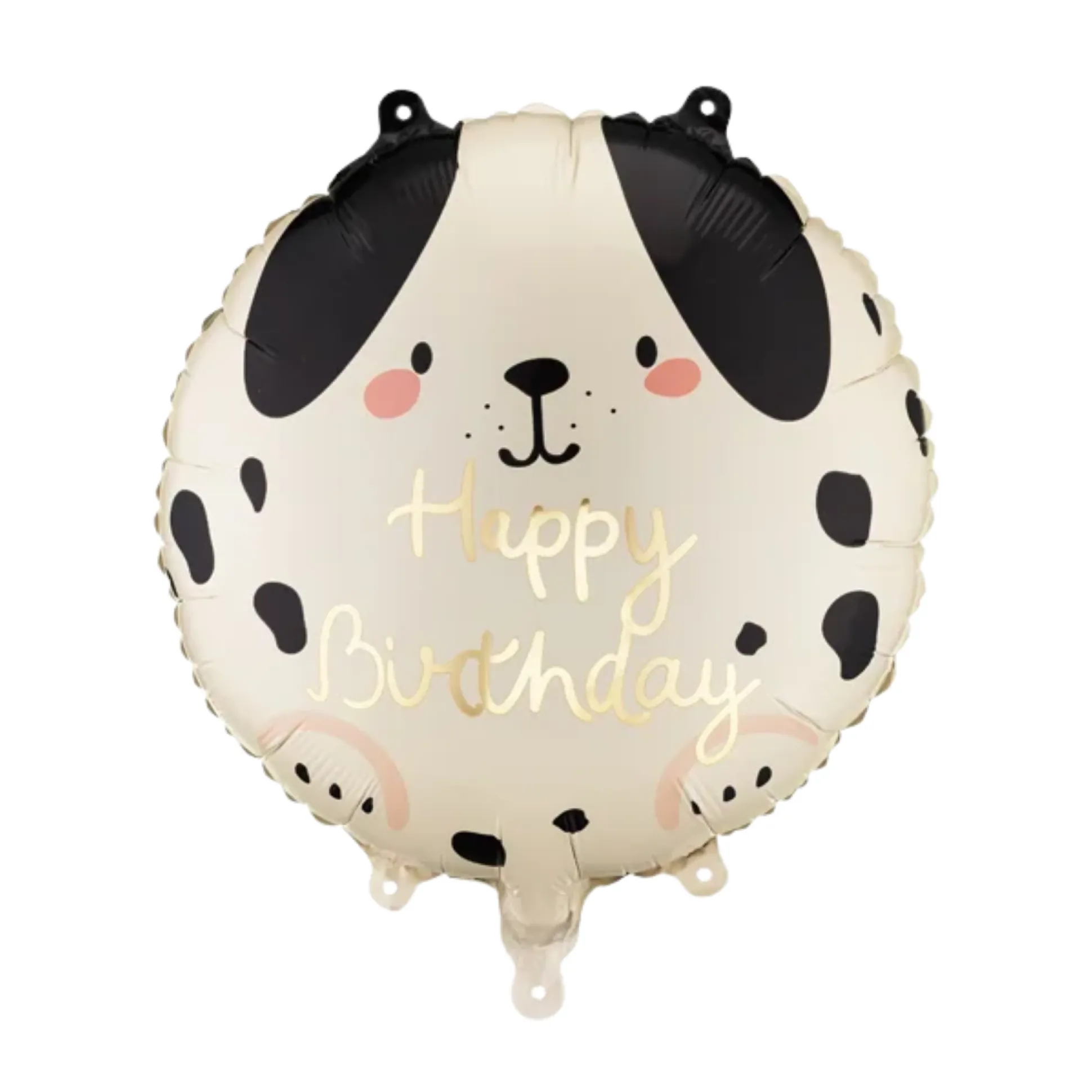 Happy Birthday Puppy Foil Balloon 14in