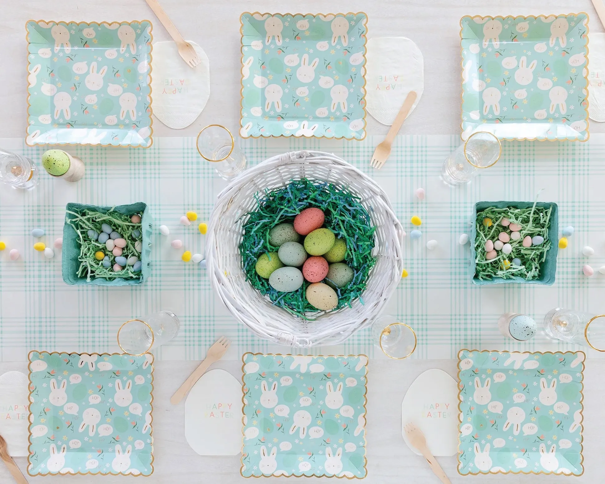 Happy Easter Egg Napkins 24ct