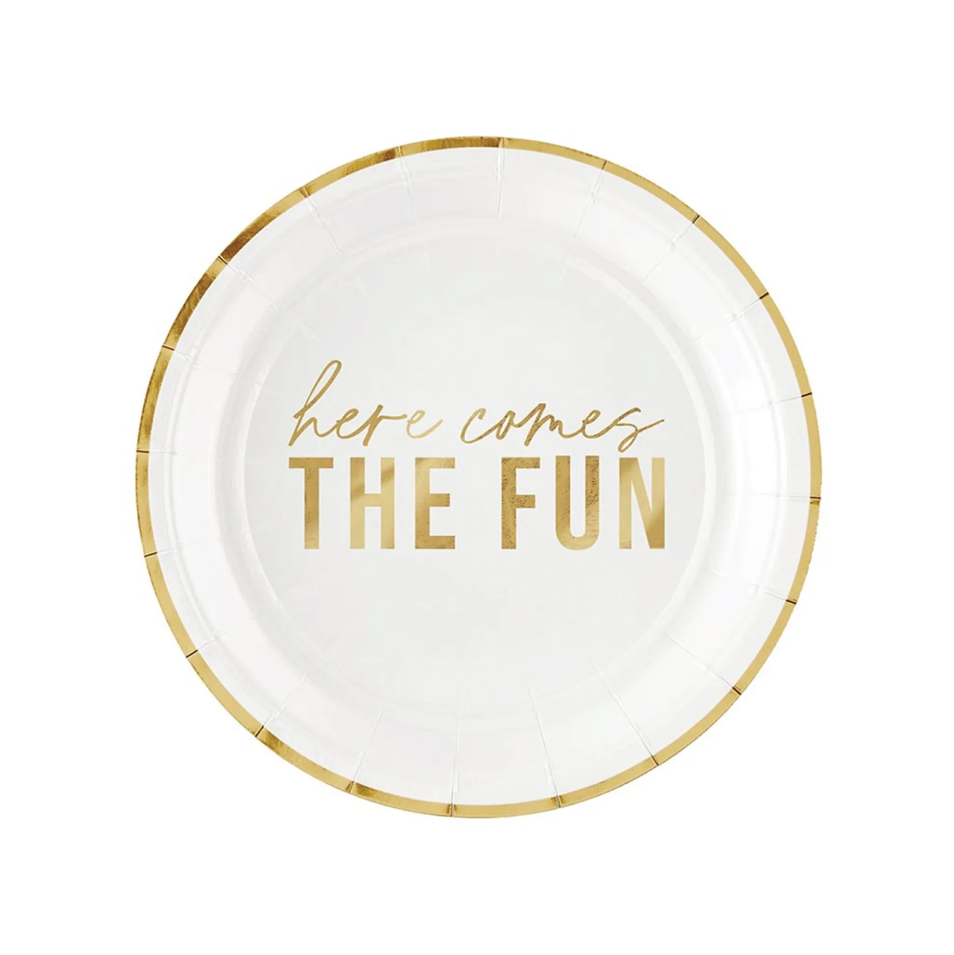 Here Comes the Fun Dessert Plates 8ct