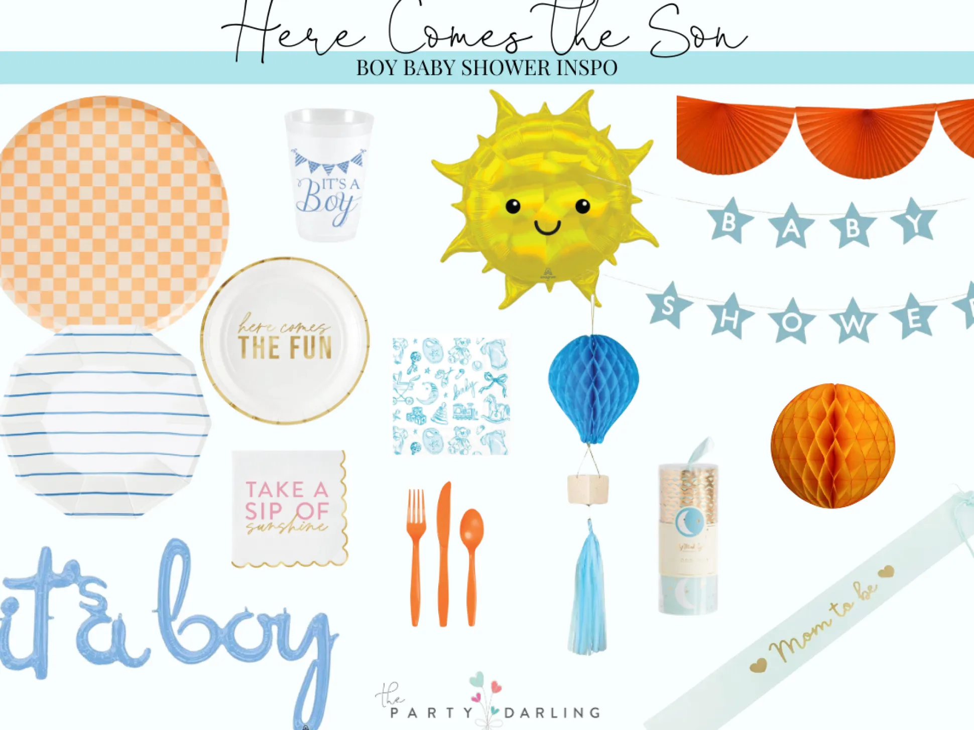 Here Comes the Fun Dessert Plates 8ct