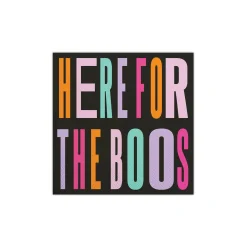 Here For The Boos Dessert Napkins 20ct