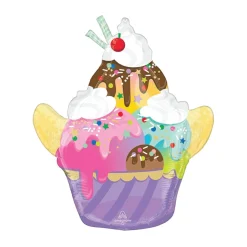 Here's the Scoop Sundae Foil Balloon 26in