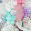 Holographic Snowflake Balloon 22in