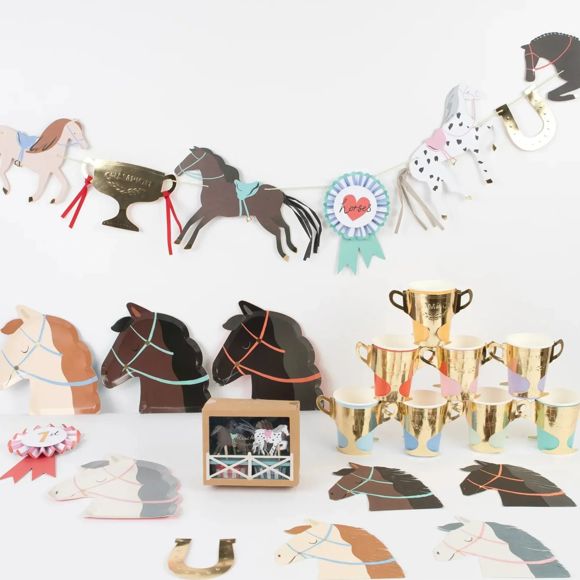 Horse Cupcake Decorating Kit 24ct