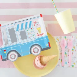 Ice Cream Truck Lunch Plates 8ct