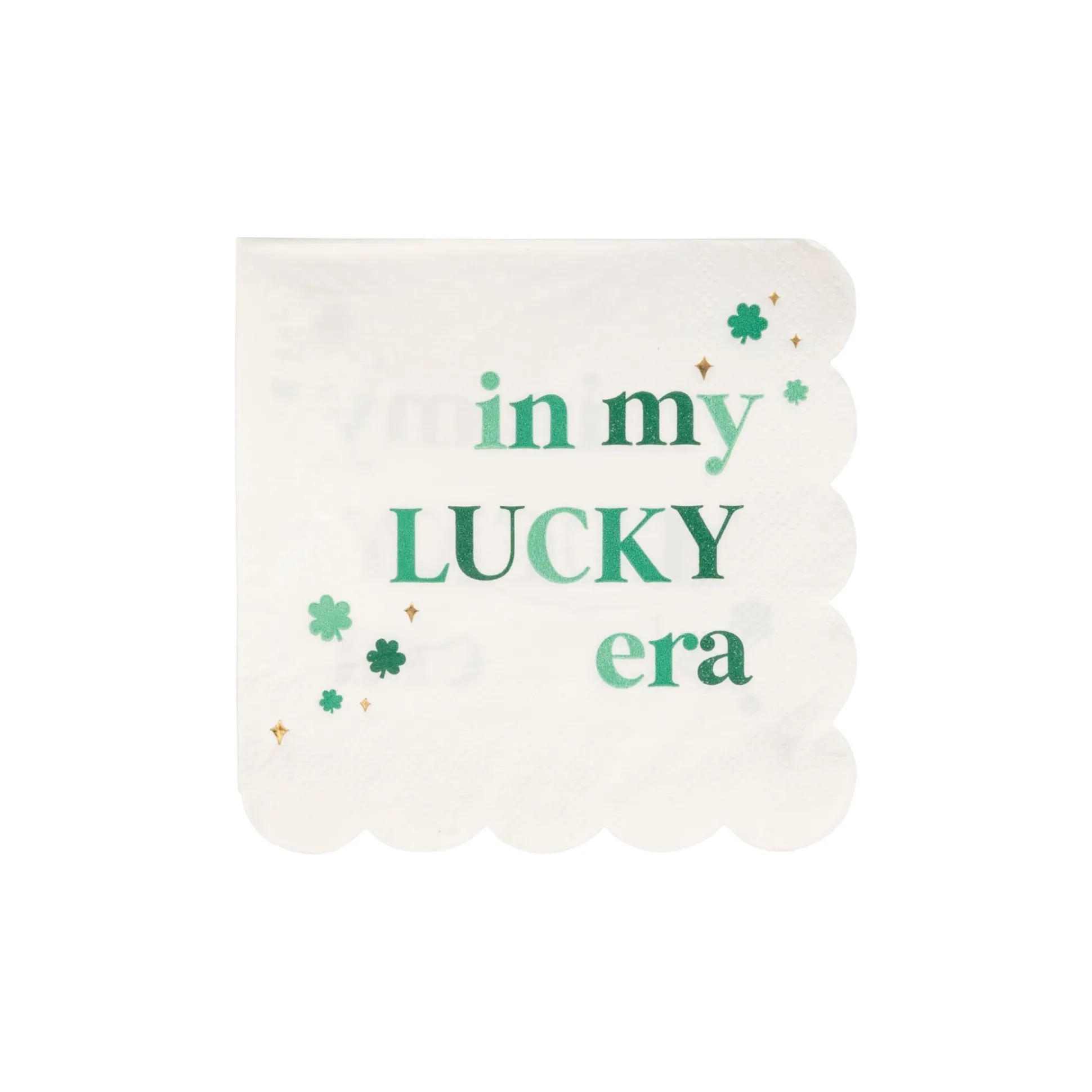 In My Lucky Era Dessert Napkins 18ct