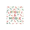 Jingle & Mingle Dessert Napkins 20ct