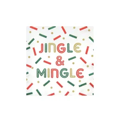 Jingle & Mingle Dessert Napkins 20ct