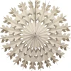 Large White Tissue Paper Snowflake 22in