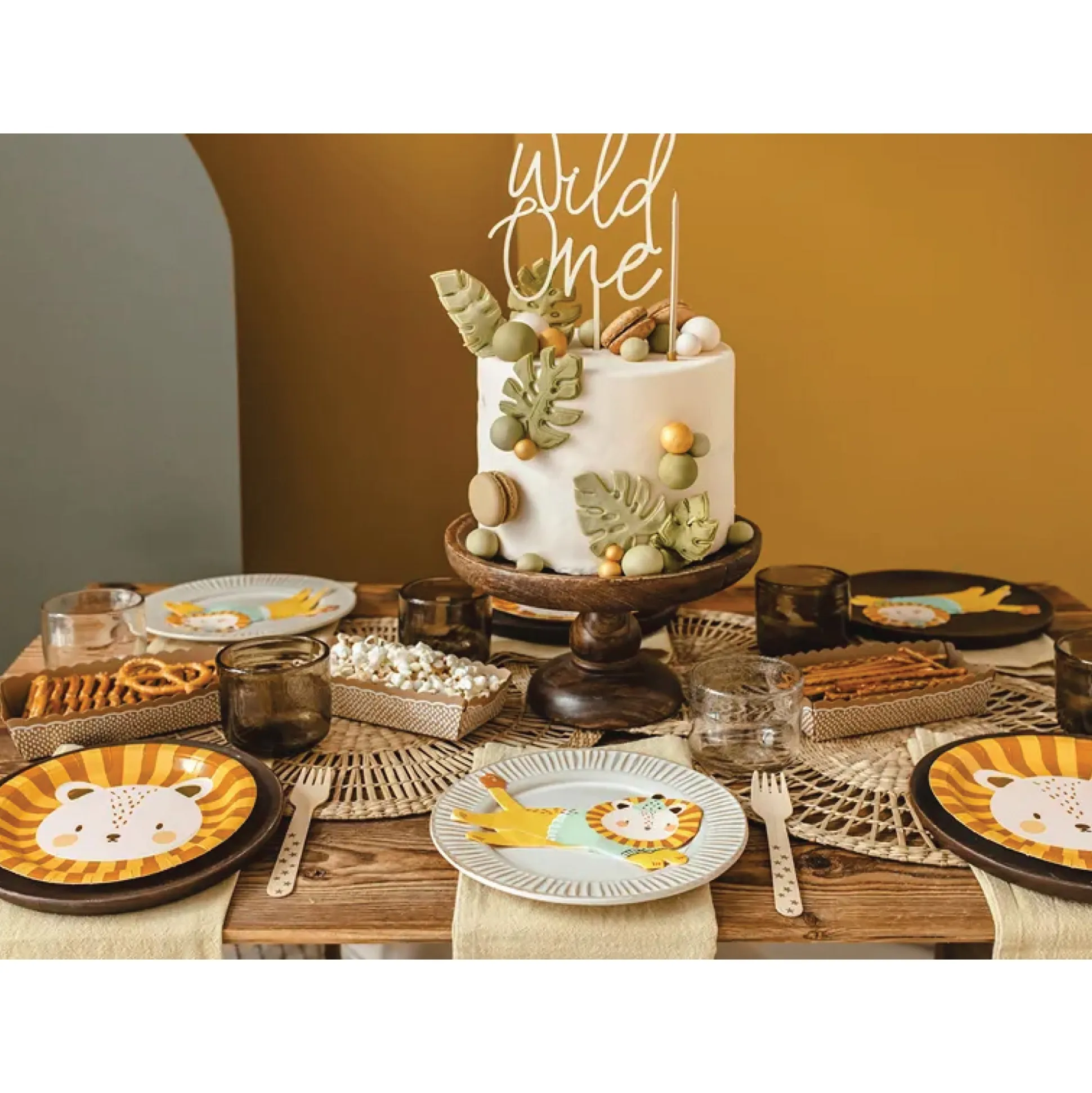 Leo the Lion Dessert Plates 6ct