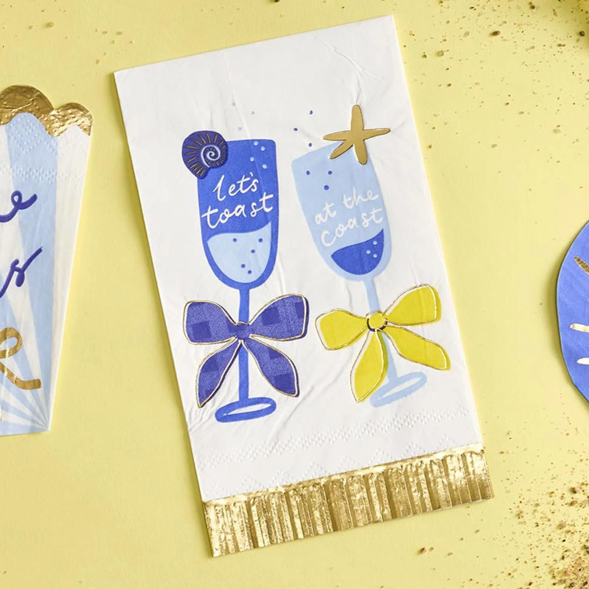 Let’s Toast At The Coast Guest Towels 20ct