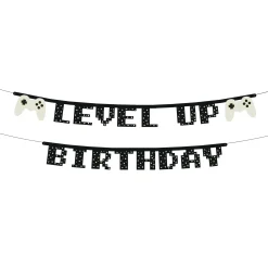 Level Up Birthday Banner 8ft